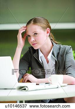 Picture - business, industry, 
one person, one 
woman. fotosearch 
- search stock 
photos, pictures, 
images, and photo 
clipart