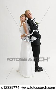 Banco de Imagem - noiva,  noivo, 
 retrato. fotosearch 
- busca de fotos, 
imagens e clipart