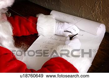 Arquivo Fotográficos - santa,  lista. 
fotosearch - busca 
de fotos, imagens 
e clipart