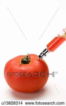 图片在线 - 注射器, 注射, 番茄, 特写镜头 u1382