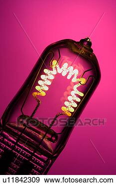 Stock Photograph - a lit light bulb 
against pink background. 
fotosearch - search 
stock photos, 
pictures, images, 
and photo clipart