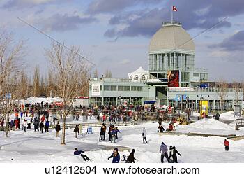 Stock Photo - the montreal high 
lights festival 
 view of skaters 
at bonsecours. 
fotosearch - search 
stock photos, 
pictures, images, 
and photo clipart