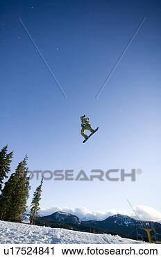 Stock Photography - competitor at 
slopeside competition 
getting 'big air', 
 mt. fotosearch 
- search stock 
photos, pictures, 
images, and photo 
clipart