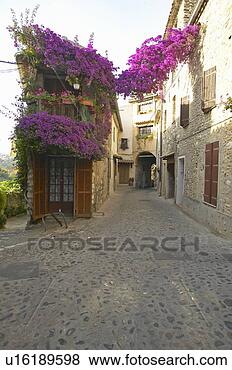 Stock Photo - medieval village. 
fotosearch - search 
stock photos, 
pictures, images, 
and photo clipart