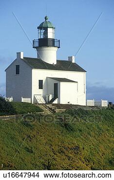 Stock Photo - lighthouse at 
cabrillo national 
monument in point 
loma. fotosearch 
- search stock 
photos, pictures, 
images, and photo 
clipart