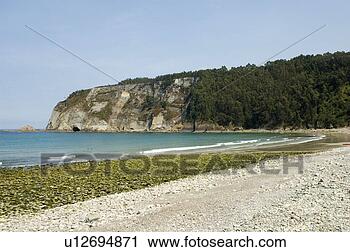 Stock Photography - spain, asturias, 
gijon, beach, 
artejo, artejo 
beach, seaside. 
fotosearch - search 
stock photos, 
pictures, images, 
and photo clipart