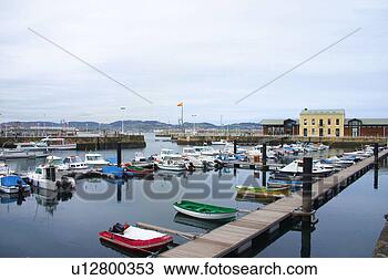 Stock Photo - spain, asturias, 
gijon, port, harbour, 
boat, boats. fotosearch 
- search stock 
photos, pictures, 
images, and photo 
clipart