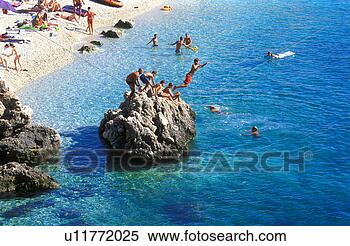 Stock Image - diving into the 
water. fotosearch 
- search stock 
photos, pictures, 
images, and photo 
clipart