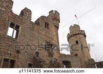 Stock Image - fortress, barricades, 
roof, sky, height. 
fotosearch - search 
stock photos, 
pictures, images, 
and photo clipart