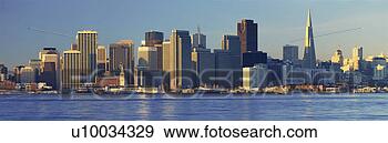 Stock Photograph - morning view of 
san francisco 
skyline. fotosearch 
- search stock 
photos, pictures, 
images, and photo 
clipart