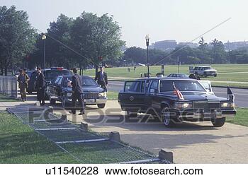 Stock Photo - former president 
bill clinton's 
presidential limousine 
at a santa. fotosearch 
- search stock 
photos, pictures, 
images, and photo 
clipart