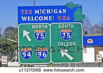 Stock Photo - welcome to michigan 
sign. fotosearch 
- search stock 
photos, pictures, 
images, and photo 
clipart