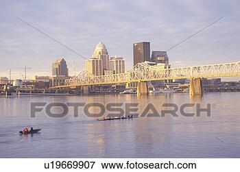 Picture - ohio river and 
louisville skyline. 
fotosearch - search 
stock photos, 
pictures, images, 
and photo clipart