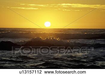 Stock Photo - sun setting over 
the ocean. fotosearch 
- search stock 
photos, pictures, 
images, and photo 
clipart