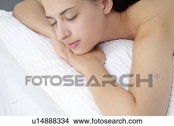 Stock Photo - close-up of a 
woman relaxing. 
fotosearch - search 
stock photos, 
pictures, images, 
and photo clipart