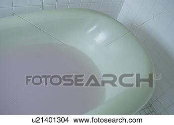 Banco de Imagem - lavanda,  colorido, 
 água,  banheira. 
fotosearch - busca 
de fotos, imagens 
e clipart