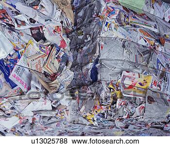 Banco de Imagem - reciclado,  papeis. 
fotosearch - busca 
de fotos, imagens 
e clipart