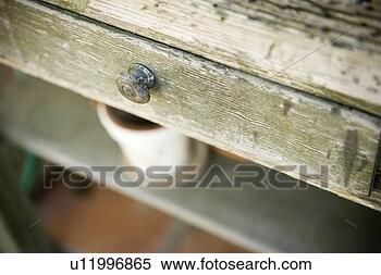 Stock Image - rustic green wood 
outdoor cabinet 
with drawer. fotosearch 
- search stock 
photos, pictures, 
images, and photo 
clipart