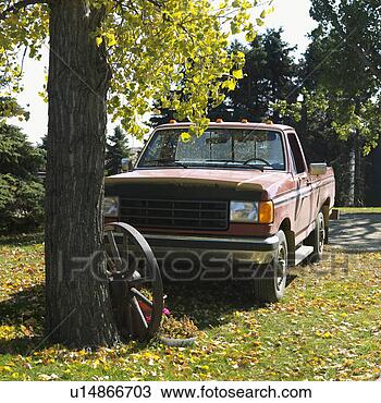 old pickup truck