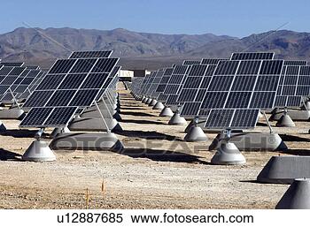 Stock Image - the largest photovoltaic 
solar power plant 
in the united 
states is. fotosearch 
- search stock 
photos, pictures, 
images, and photo 
clipart