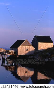 Stock Photo - boat houses in 
the early morning. 
fotosearch - search 
stock photos, 
pictures, images, 
and photo clipart