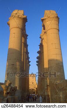 Stock Photo - pillars at ancient 
egyptian city. 
fotosearch - search 
stock photos, 
pictures, images, 
and photo clipart