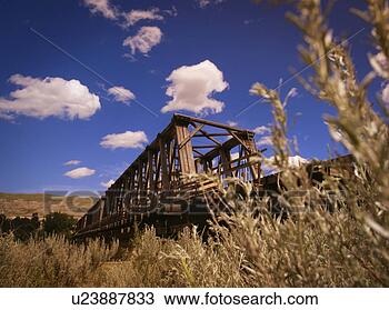 Stock Photo - old railway bridge. 
fotosearch - search 
stock photos, 
pictures, images, 
and photo clipart