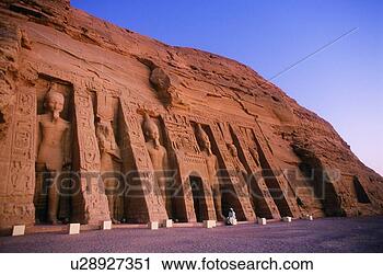 Stock Photography - temple of hathor, 
abu simbel, egypt. 
fotosearch - search 
stock photos, 
pictures, images, 
and photo clipart