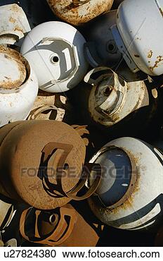 Stock Photography - pile of used propane 
bottles. fotosearch 
- search stock 
photos, pictures, 
images, and photo 
clipart