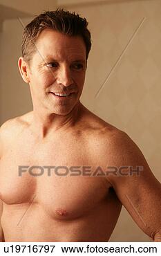 Picture - mature man close-up, 
bare chest. fotosearch 
- search stock 
photos, pictures, 
images, and photo 
clipart