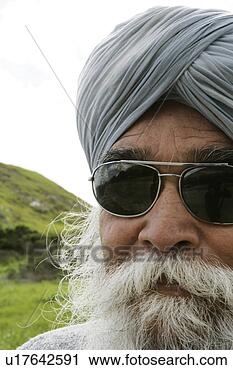 Stock Photography - mature man with 
turban. fotosearch 
- search stock 
photos, pictures, 
images, and photo 
clipart