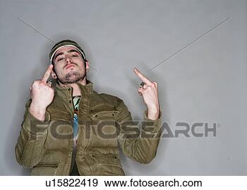 Stock Photograph - young caucasian 
man gesturing 
with his hands. 
fotosearch - search 
stock photos, 
pictures, images, 
and photo clipart