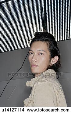 Stock Photo - young man, portrait. 
fotosearch - search 
stock photos, 
pictures, images, 
and photo clipart