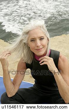 Picture - portrait of a 
mature woman. 
fotosearch - search 
stock photos, 
pictures, images, 
and photo clipart