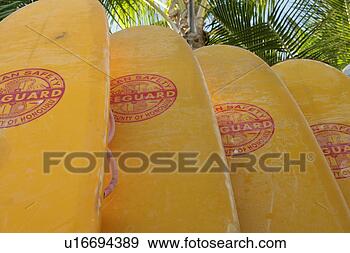 Stock Photograph - view of surfboards 
aligned in a row. 
fotosearch - search 
stock photos, 
pictures, images, 
and photo clipart