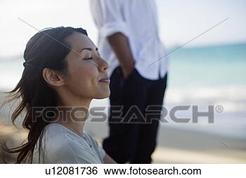 Stock Photo - profile of a young 
woman with eyes 
closed. fotosearch 
- search stock 
photos, pictures, 
images, and photo 
clipart