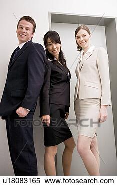 Stock Image - three business 
people. fotosearch 
- search stock 
photos, pictures, 
images, and photo 
clipart