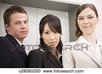 Stock Photography - three business 
people. fotosearch 
- search stock 
photos, pictures, 
images, and photo 
clipart