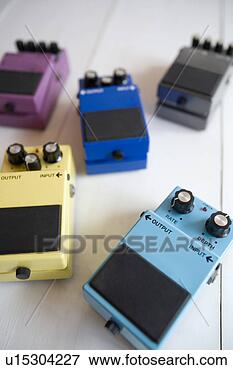 Picture - guitar effects 
pedals. fotosearch 
- search stock 
photos, pictures, 
images, and photo 
clipart