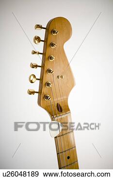 Stock Photograph - head of guitar. 
fotosearch - search 
stock photos, 
pictures, images, 
and photo clipart