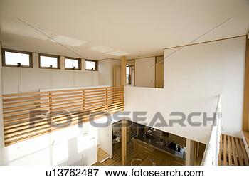 Picture - second story hallway. 
fotosearch - search 
stock photos, 
pictures, images, 
and photo clipart
