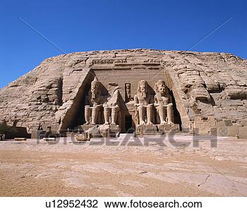 Stock Photo - abu simbel palace 
in egypt. fotosearch 
- search stock 
photos, pictures, 
images, and photo 
clipart