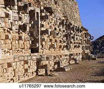 Picture - an ancient wall 
in kabah, mexico. 
fotosearch - search 
stock photos, 
pictures, images, 
and photo clipart