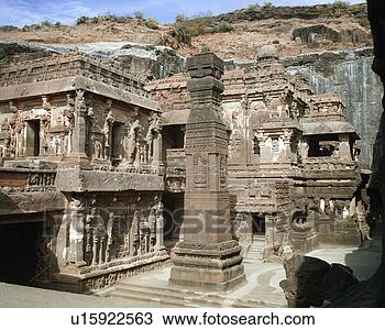 Stock Photo - ellora caves in 
 india. fotosearch 
- search stock 
photos, pictures, 
images, and photo 
clipart