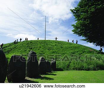Stock Photo - large group of 
people in jelling 
mounds, denmark. 
fotosearch - search 
stock photos, 
pictures, images, 
and photo clipart