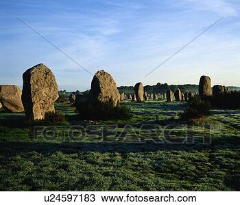 Stock Photo - large rocks in 
grassland, bretagne, 
france. fotosearch 
- search stock 
photos, pictures, 
images, and photo 
clipart