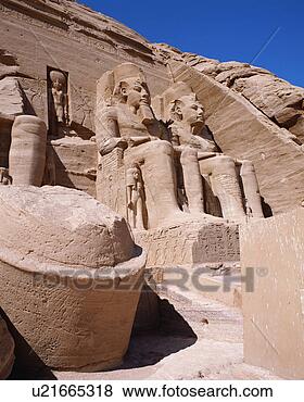 Stock Photo - nubian monuments 
in abu simbel, 
egypt. fotosearch 
- search stock 
photos, pictures, 
images, and photo 
clipart