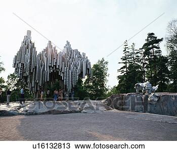 Stock Photo - sibeliur park 
in helsinki, finland. 
fotosearch - search 
stock photos, 
pictures, images, 
and photo clipart
