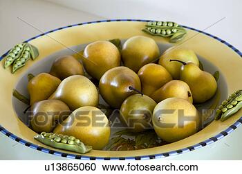 Stock Photography - bowl of pears. 
fotosearch - search 
stock photos, 
pictures, images, 
and photo clipart