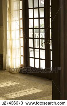 Stock Photography - closed french 
doors and sheer 
drapery. fotosearch 
- search stock 
photos, pictures, 
images, and photo 
clipart